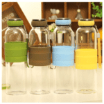 Borosilicate Glass Water Bottle