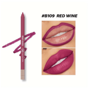 Beauty Glazed 24h Waterproof & Long Lasting Lip Liner Shade-109 Red Wine