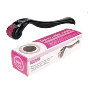 Derma Roller Micro Needle for Hair, Beard Growth and Facial Skin Therapy (0.5 mm)