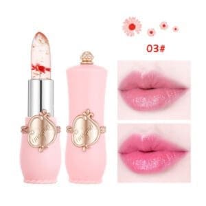 Jelly Lipstick Emaymei Big Red - Black and solid