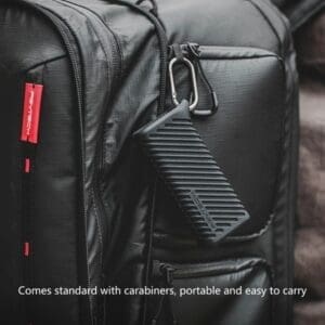 Multifunctional Type-c Card Reader Telesin – Black and solid