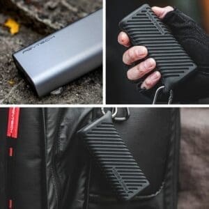 Multifunctional Type-c Card Reader Telesin – Black and solid