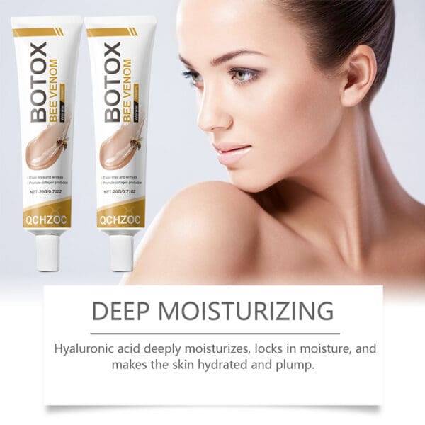 Botox Bee Venom Wrinkle Removal Cream – QCHZOC – Black and Solid