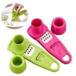 Ginger & Garlic Grater – Compact Stainless-Steel Kitchen Tool- Black and solid