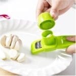 Ginger & Garlic Grater – Compact Stainless-Steel Kitchen Tool- Black and solid